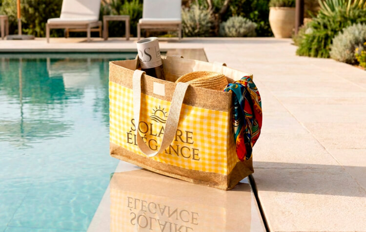 bolsa de playa personalizada